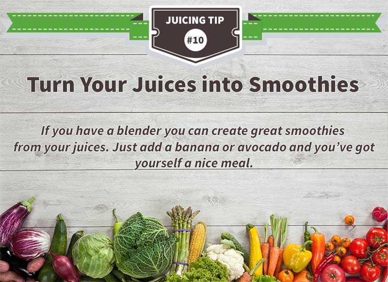 Smoothies can be a nice meal replacement